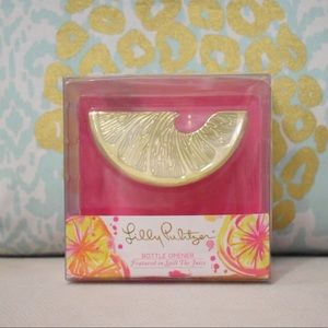 Lilly Pulitzer Spill the Juice Bottle Opener NWT